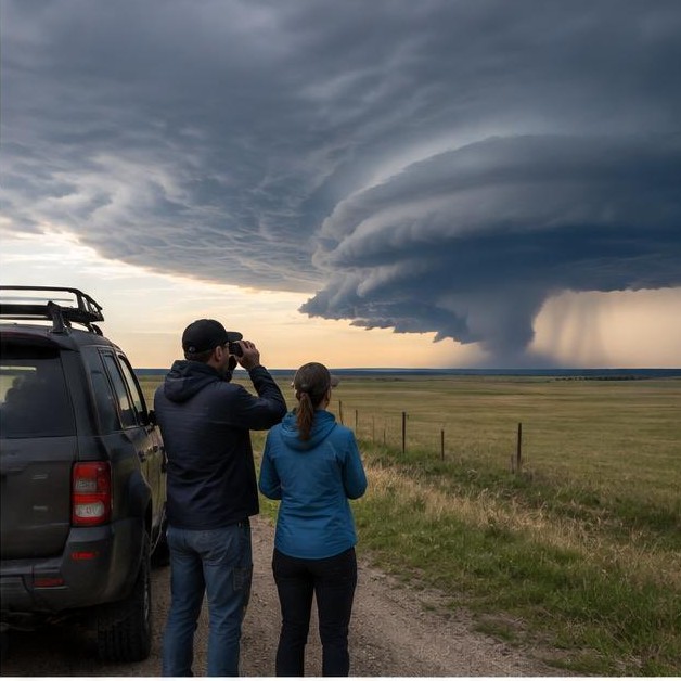 Tornado Alley storm chase