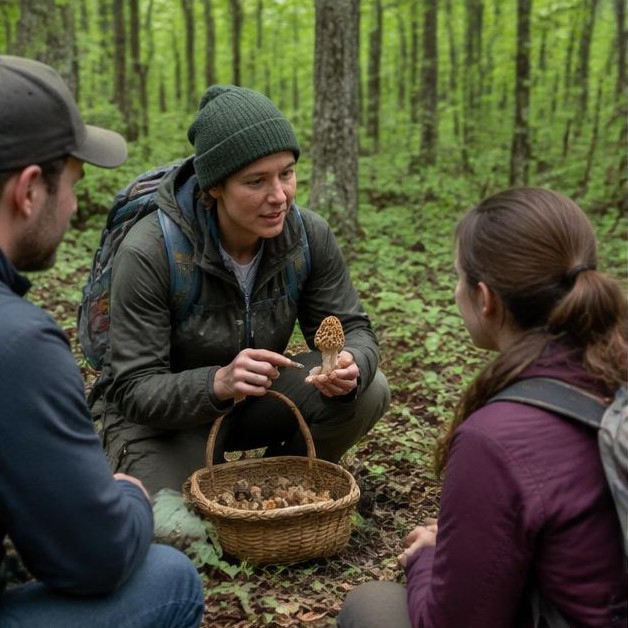 Pisgah mushroom foraging walk