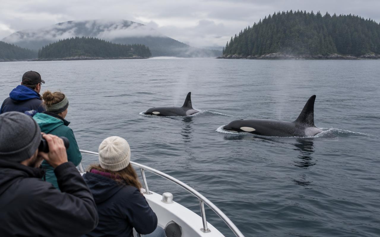Friday Harbor orca whale watch